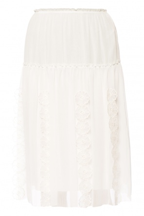 Skirt with a floral motif, zdjęcie 1 Skirt with a floral motif od See By Chloe